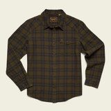 The Howler Brothers Men's La Grange Lightweight Flannel in Olive