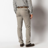 The Duck Head Men's Gold School Slim Fit Chinos in Placid Grey