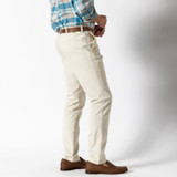Duck Head Men's Gold School Slim Fit Chinos Stone Khaki front view