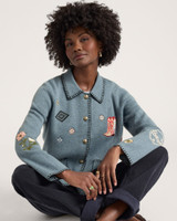 Pendleton Women's Souvenir Cardigan flat lay