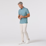 Mizzen+Main Versa Trim Polo Eucalyptus Multi Circle front