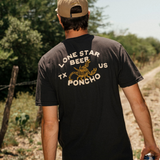 Poncho Outdoors Scorpion Tee Black back view