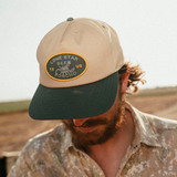 The Poncho X Lone Star Scorpion Snapback Hat in Tan