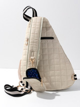 Shiraleah Ezra Sling Bag in Ivory