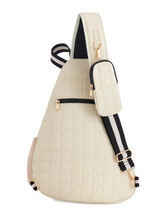 Shiraleah Ezra Sling Bag in Ivory