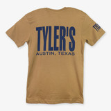 The Austin TYLER'S Coyote/Navy Block Tee