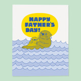 The Good Twin Otter Father's Day Card front view