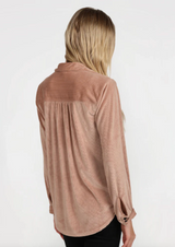 Dylan Women's Maeve Corduroy Shirt in Bloom