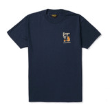 Seager Men's Smokey Tee Navy front view