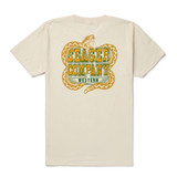 The Seager Men's Rattler Tee in Vintage White