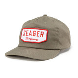 Seager Wilson Snapback Hat Stone Grey lifestyle view