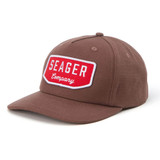 Seager Wilson Snapback Hat Brown side view