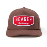 Seager Wilson Snapback Hat Brown detail view
