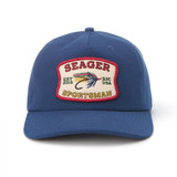 The Seager Sportsman Snapback Hat in Navy