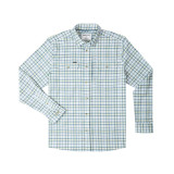 Poncho Outdoors Men's Original Flannel in Bar Harbor pattern, front view