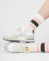 The Oncept Women's Toronto Sneakers in the Silver Flash Colorway