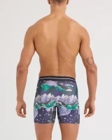 SAXX Men's Volt Breathable Mesh Boxer Brief in Midnight Sun / Black