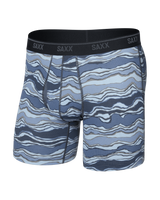 SAXX Men's Quest Quick-Dry Mesh Boxer Brief in Lazy River