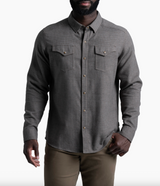 Kuhl Men's Disputr Long Priest Shirt Jacket in Kanteen