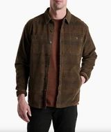KUHL Men's Diskord Shirt Jacket in Kanteen detail view