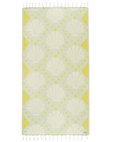 Sand Cloud Brizo 37 x 67 Beach Towel Lime Front