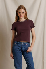 perfectwhitetee Women's Lisa Slim Tee