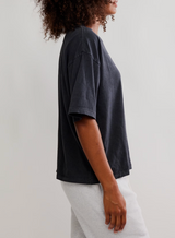 FP Movement Women's Tackle Tee Black front view