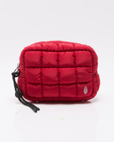 FP Movement Quilted Mini Case Bag in Cranberry