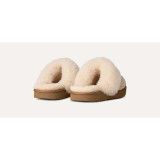 Ugg Kids' Cozy II Knit Slippers Cream side view