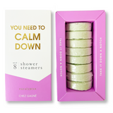 Chez Gagné You Need 2 Calm Down Shower Steamers front view