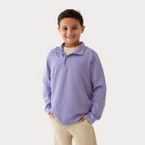 Southern Marsh Boys' Southampton Performance Quarter Zip Pullover Purple front