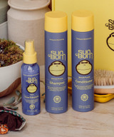 Sun Bum Travel Blond Enhancer spray bottle angle