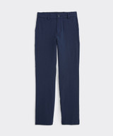 Vineyard Vines Boys' Lightweight Performance Pants Blue Blazer front view