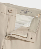 The Vineyard Vines Boys' Lightweight Performance Pants in Khaki