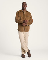 The Pendleton Men's Belmont Corduroy Shirt Jacket in Brown