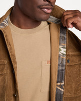The Pendleton Men's Belmont Corduroy Shirt Jacket in Brown