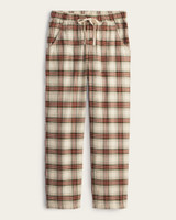 The Pendleton Men's Flannel Pajama Pants in Ecru Tan