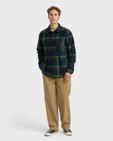 Billabong Men's Furnace Flannel in Midnight