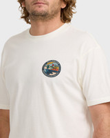 Billabong Men's A/Div Rockies T-Shirt in Off White