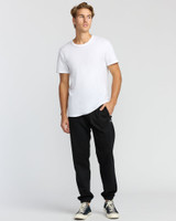 Billabong Men's All Day Joggers Black back view