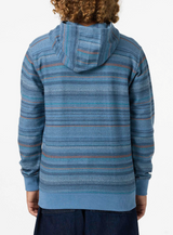 O'Neill Boys' Bavaro Stripe Pullover Hoodie in Blue Mirage