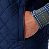The Mizzen+Main Men's Brentwood Vest in Navy