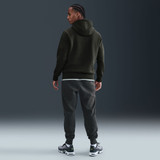 The Nike Men's Nike Club Hoodie in Sequoia and White