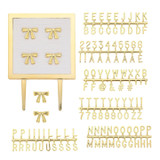 Packed Party Lovely Little Letterboard Customizable Cake Topper frame detail