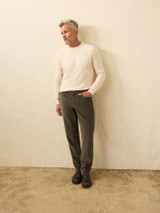 The Faherty Men's Stretch Terry Corduroy 5-Pocket Pants in Mountain Forest