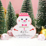 Spongellé Holiday Snowman Body Wash Infused Buffer whiteroselifestyle front