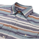 The Texas Standard Men's Ranger Pearl Snap Shirt in the Pecos Pattern