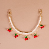 The Darling Effect Necklace Bag Charm in Cherried Away