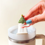 The Darling Effect Christmas Holiday Straw Topper Set in Naughty or Nice The Darling Effect Christmas Holiday Straw Topper Set in Naughty or Nice