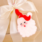 The Darling Effect Santa Shape Tree Ornament detail view